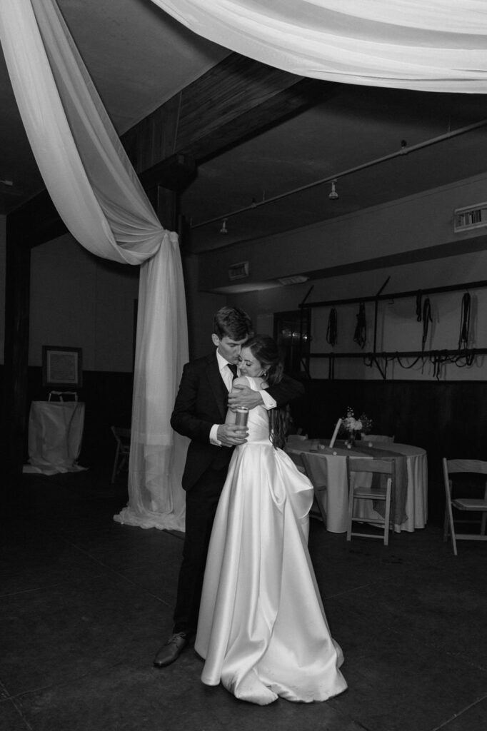 First dance during the reception at Belle Meade Historic Site & Winery