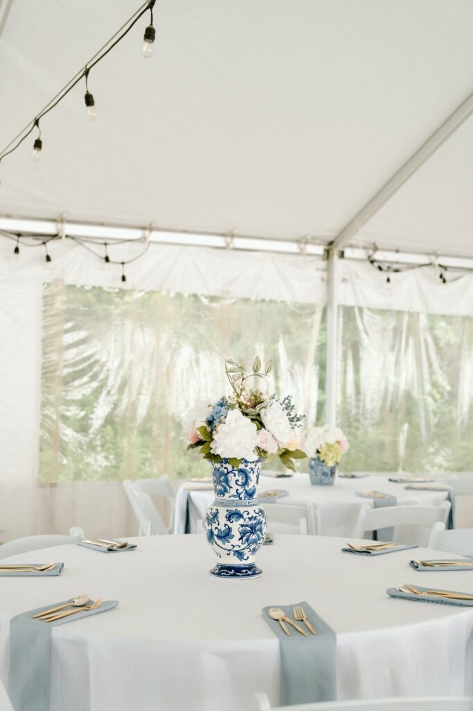 reception space captured during six hour wedding photography day package