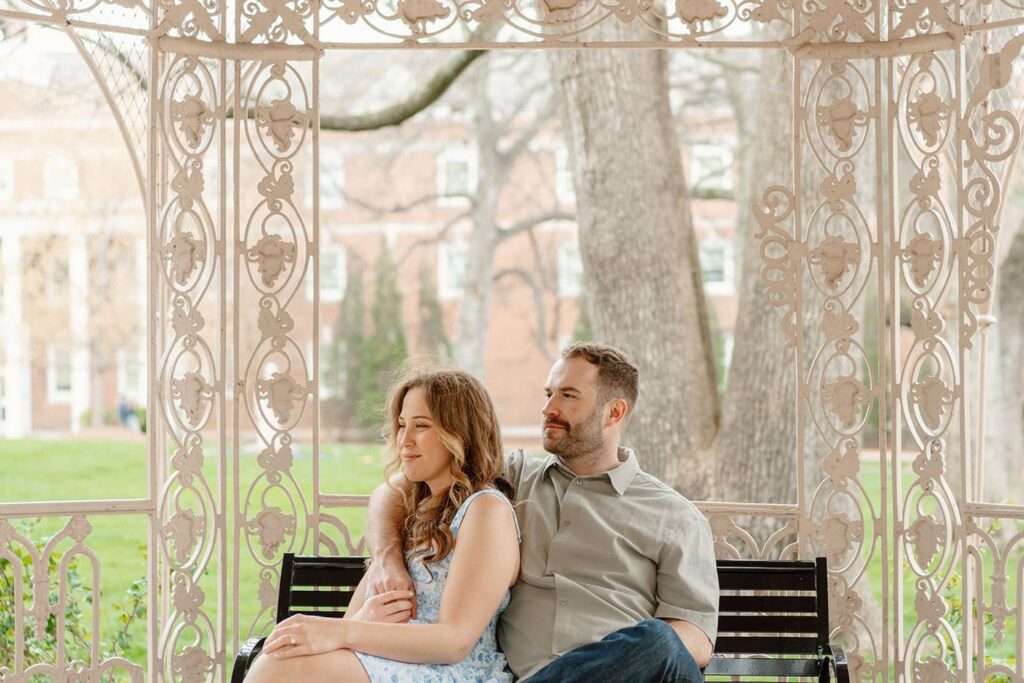 Nashville engagement session Belmont and East Nashville
