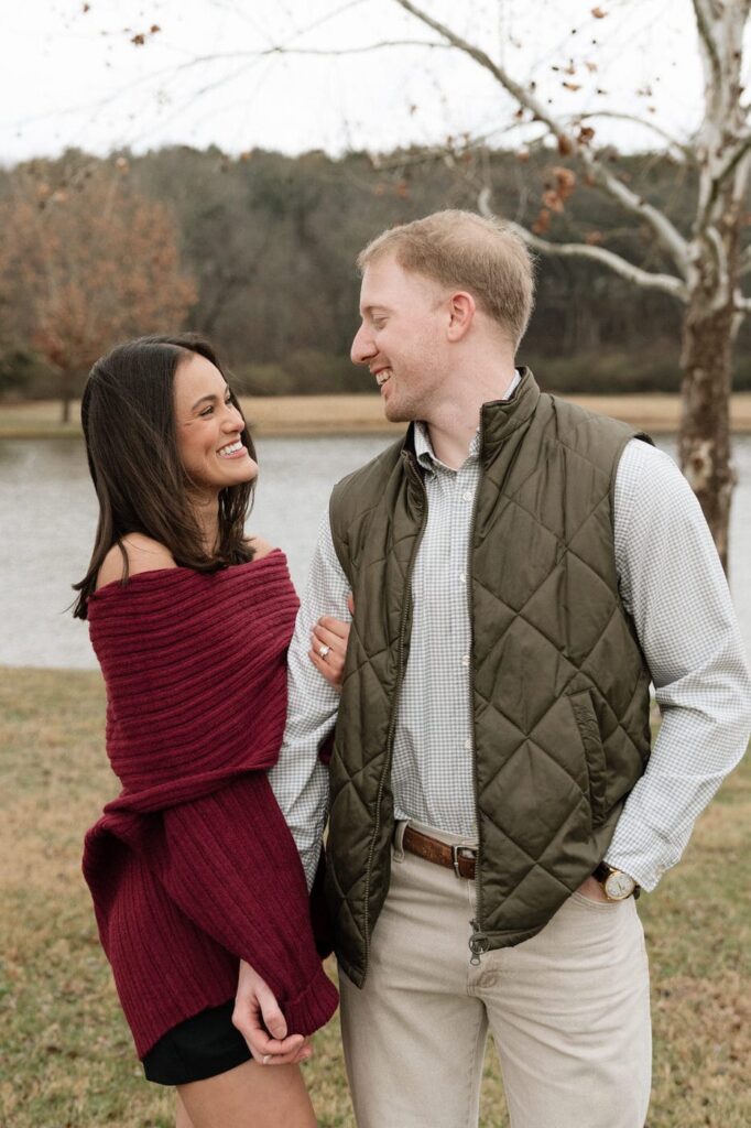 nashville engagement photographer documents proposal at harlinsdale farm in franklin tennessee