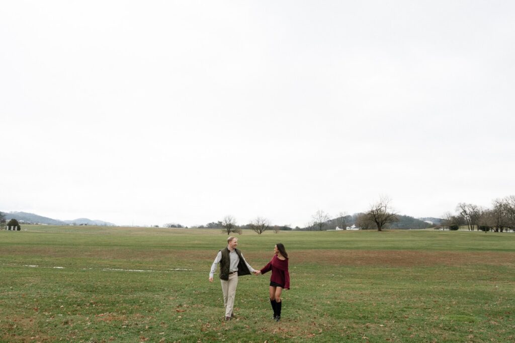 Nashville proposal photographer captures surprise engagement at Harlinsdale Farm