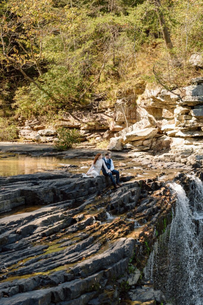 Tennessee elopement photographer Fall Creek Falls State Park