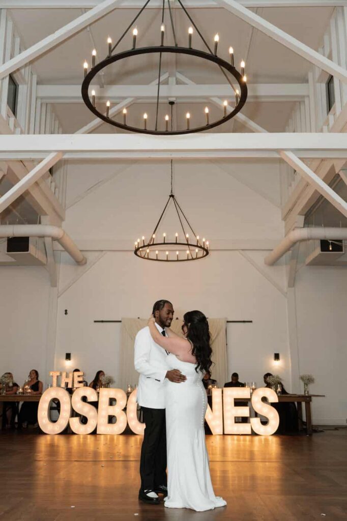 First dance at 14Tenn Nashville wedding reception