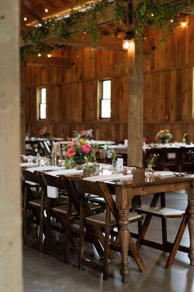 reception space at cedarmont farm in franklin tennessee