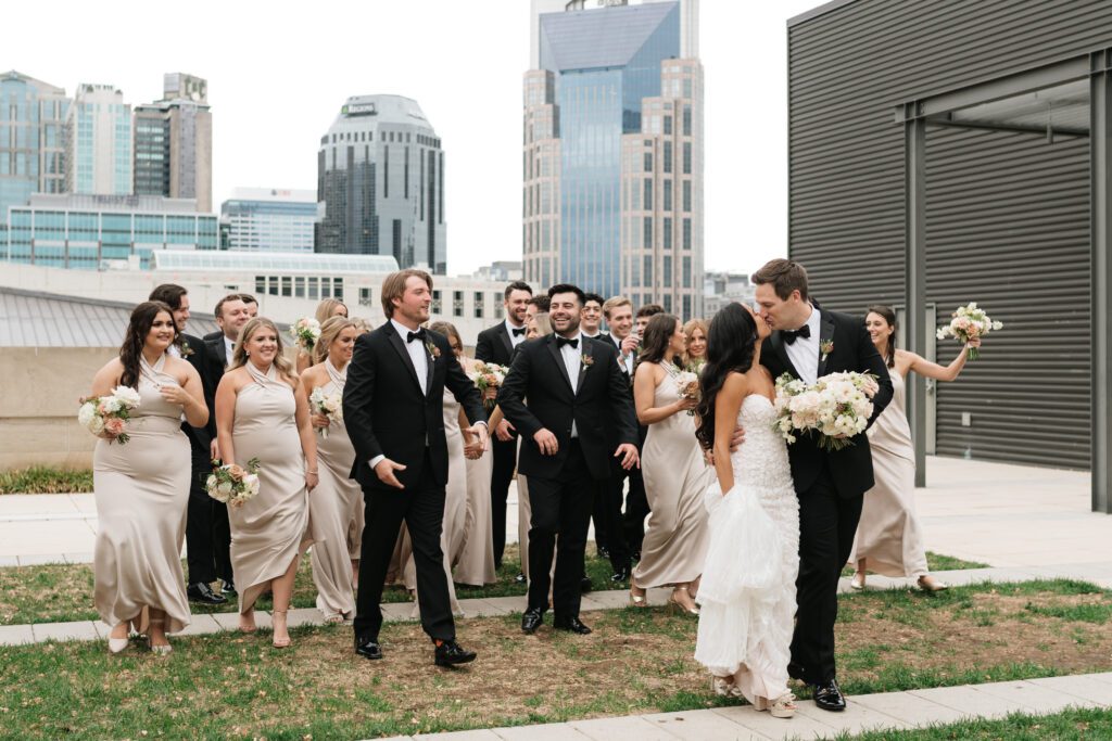 nashville wedding photographer at country music hall of fame wedding