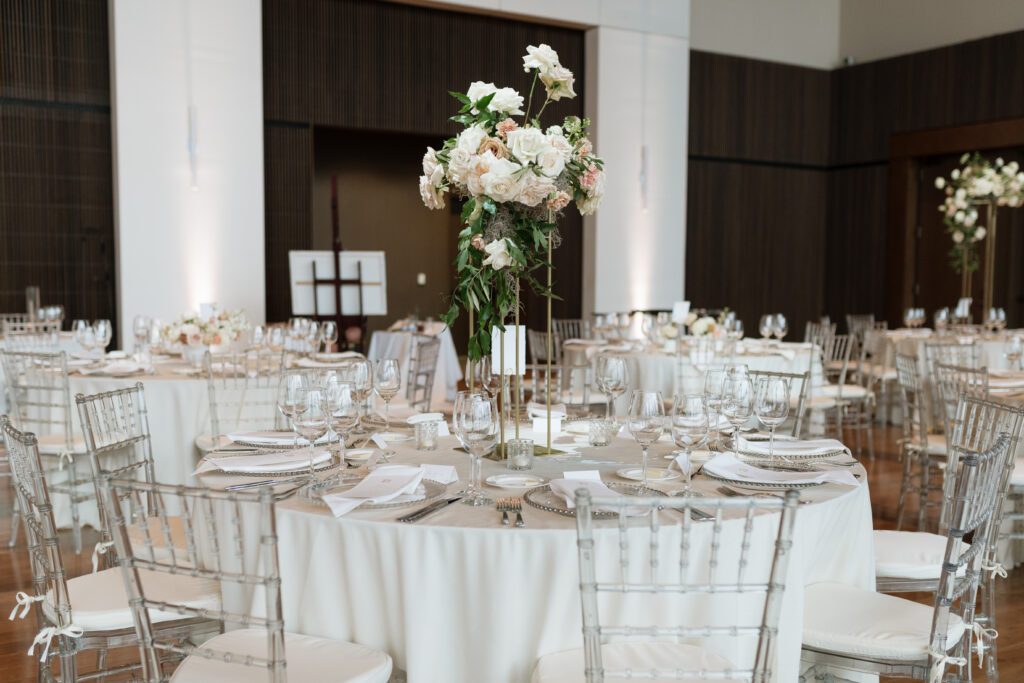country music hall of fame wedding reception space in downtown nashville