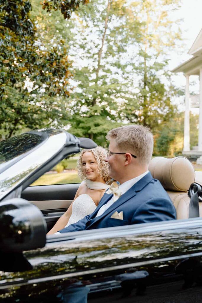 Documentary style couple portraits at Eader House Tennessee