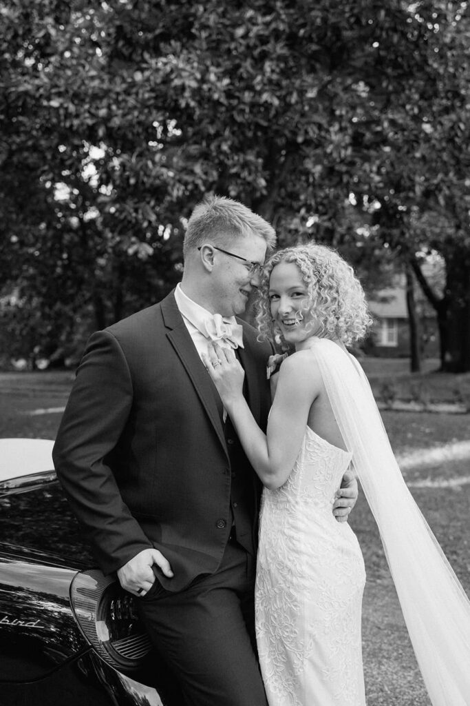 newlywed portraits at eader house documentary style wedding photographer