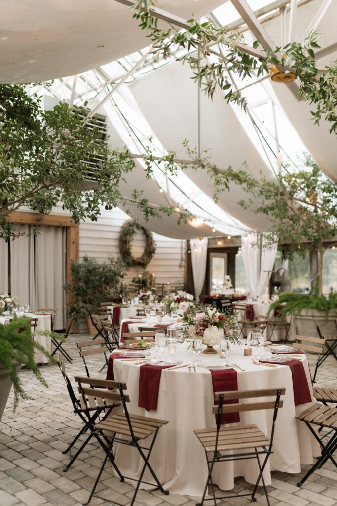 long hollow gardens reception space