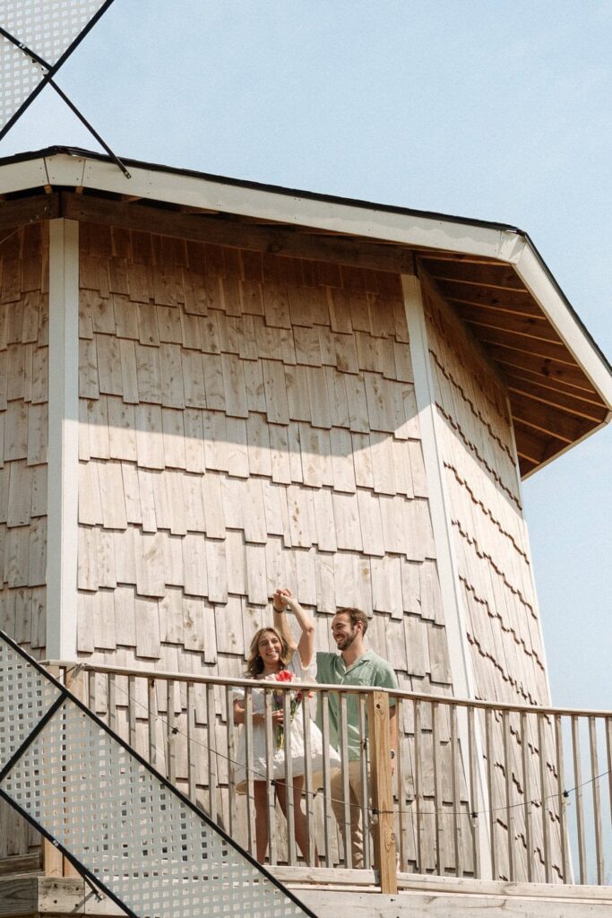 nashville tulip farm engagement session