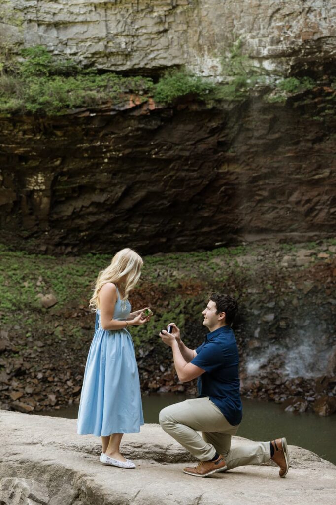 fall creek falls proposal in spring