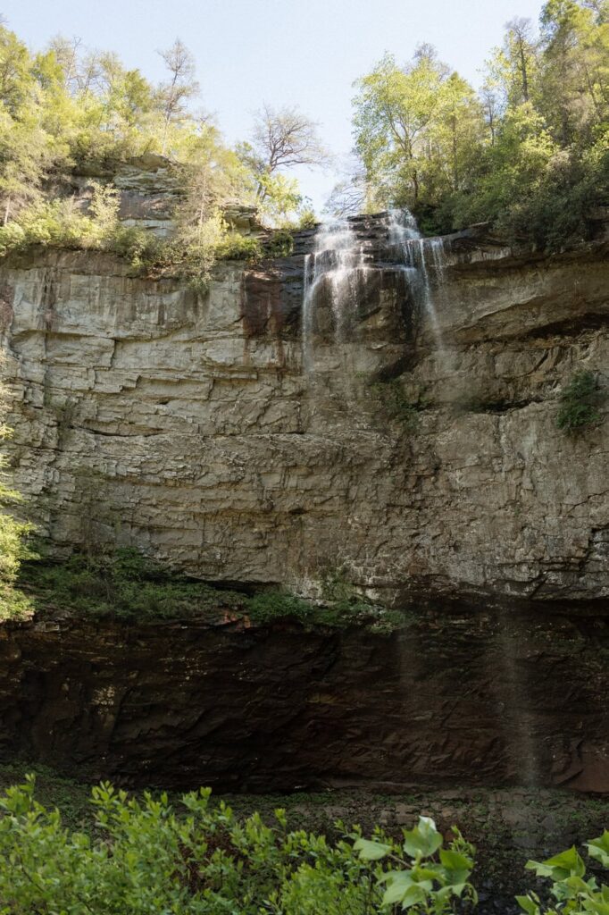 fall creek falls state park engagement session