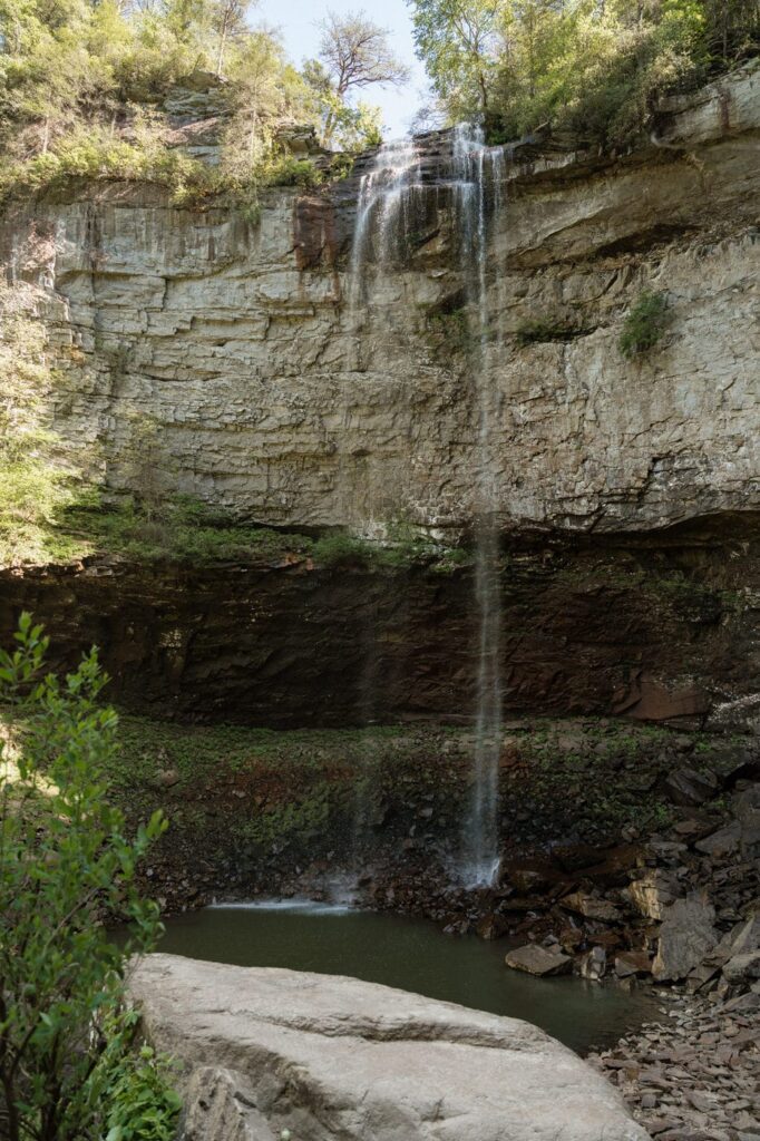 water falls in the spring in tennessee
