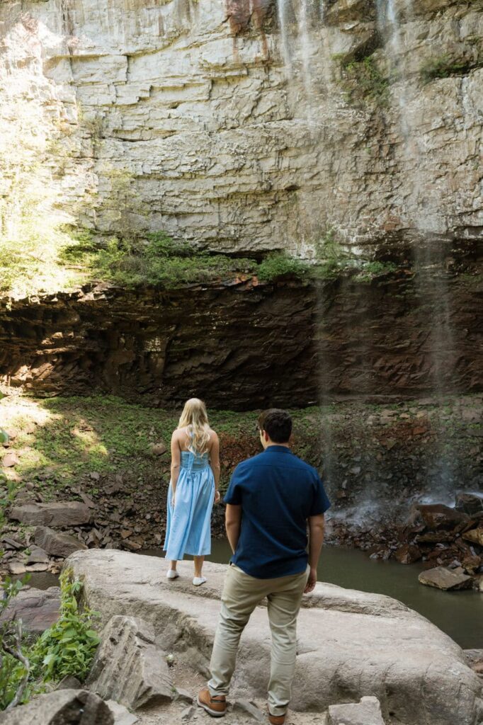 nashville elopement photographer at fall creek falls