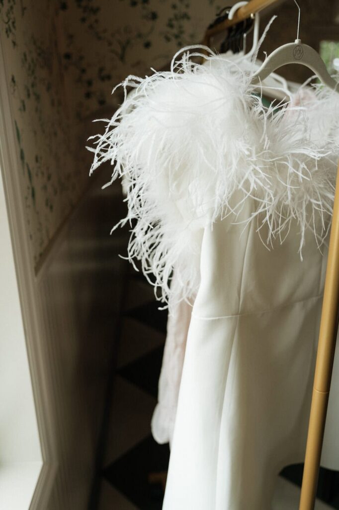 bridal reception dress at the estelle in nashville