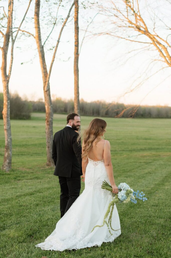 the monroe on 415th wedding in spring near nashville