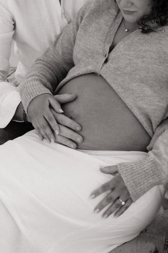 virginia beach maternity session at back bay