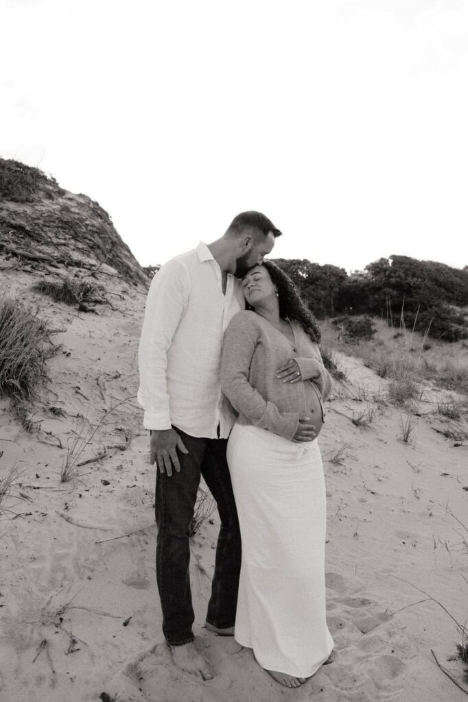 virginia beach back bay wildlife refuge maternity photos