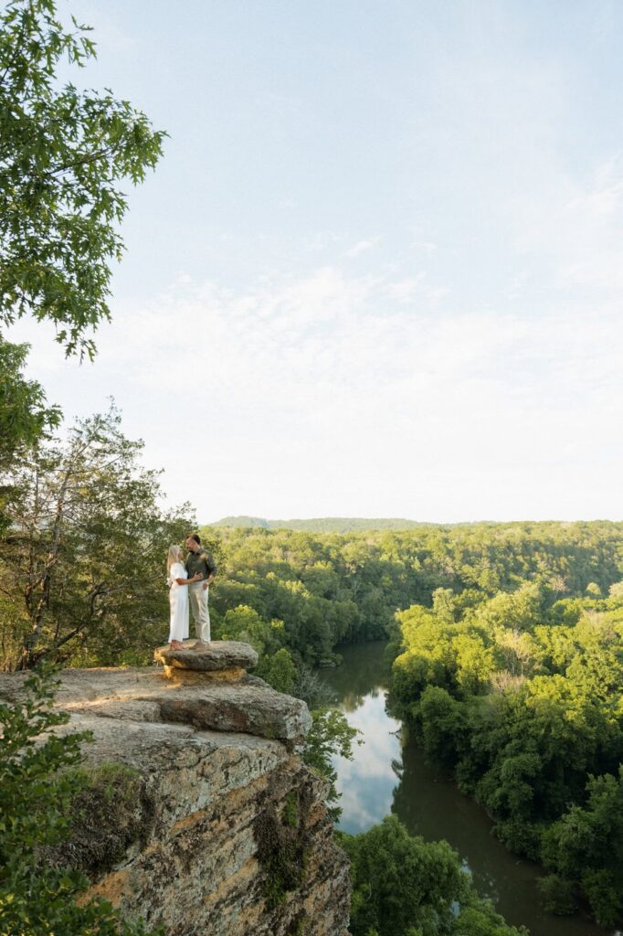 narrows of the harpeth engagement session
