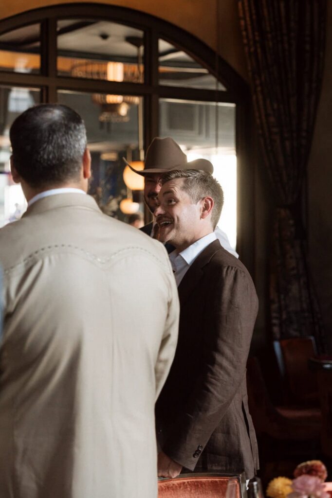 wedding reception guests at the twelve thirty club in nashville