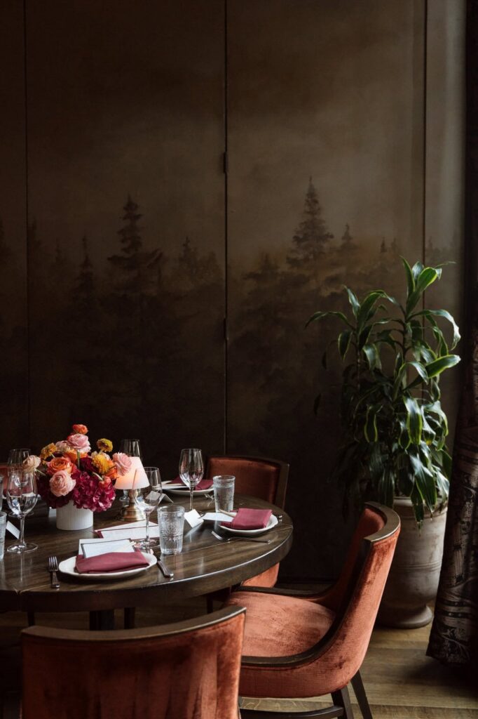 reception details at the twelve thirty club in downtown nashville